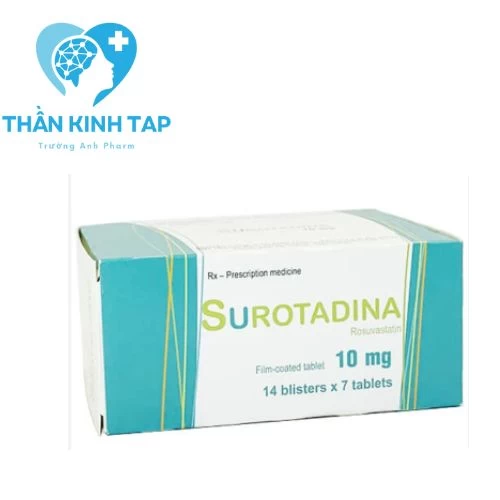 Surotadina 10mg - Thuốc điều trị  tăng cholesterol máu
